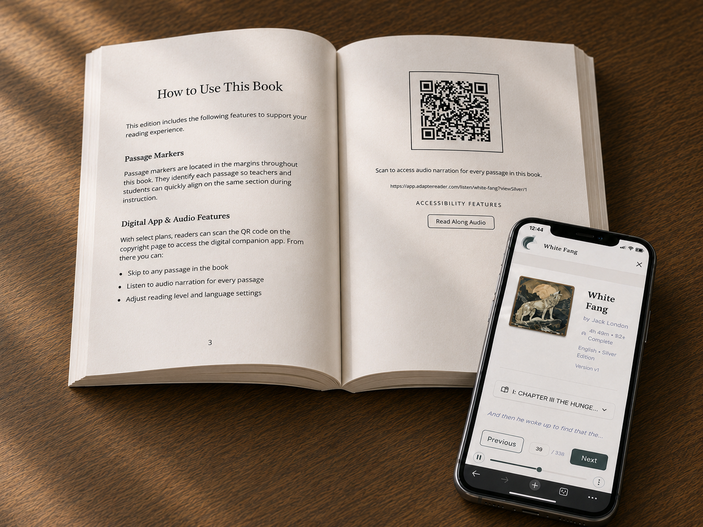 Evolution Adapted Reader Adaptive Reader | Adapted Editions for Every Reader